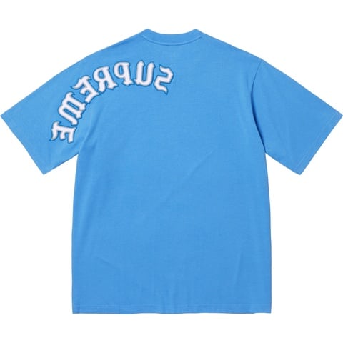 Supreme Brushed Arc S/S Top - Light Royal