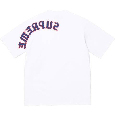 Supreme Brushed Arc S/S Top - White