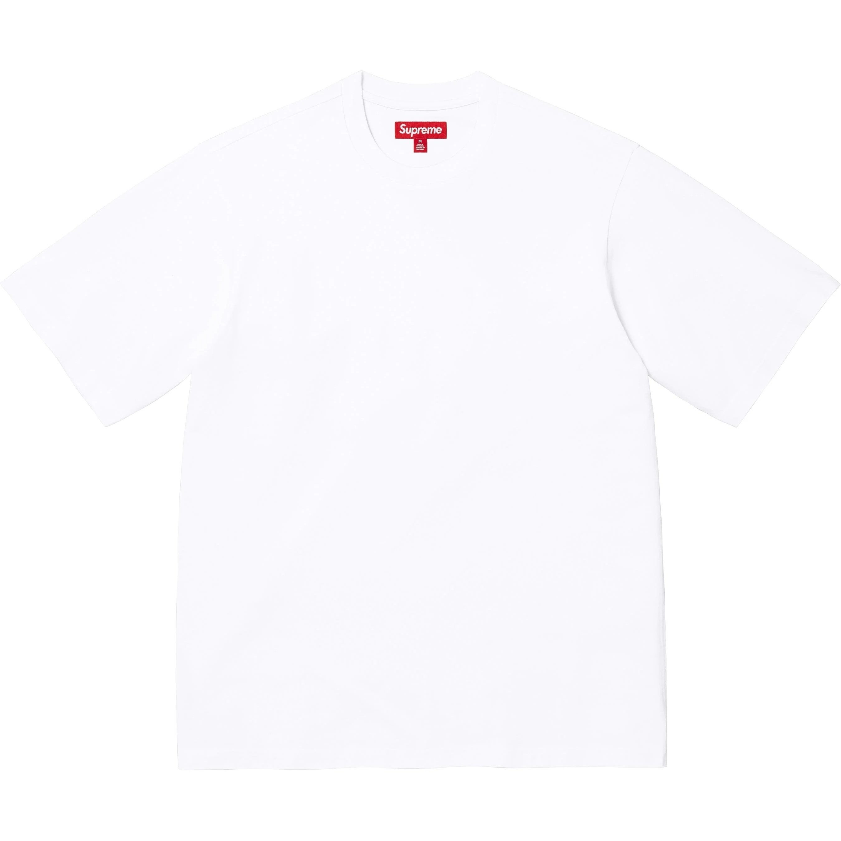 Supreme Brushed Arc S S Top (SS25) - White - $98