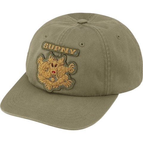 帽子 supreme Bullion Dragon 6-Panel Supreme Bullion Dragon 6-Panel Black SS25 Twill New Embroidered