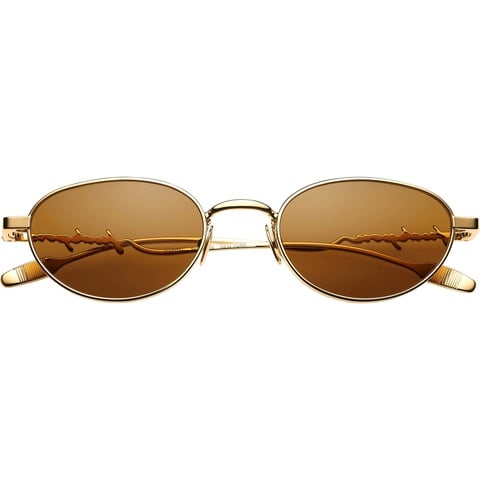 Supreme Capital Sunglasses - Gold