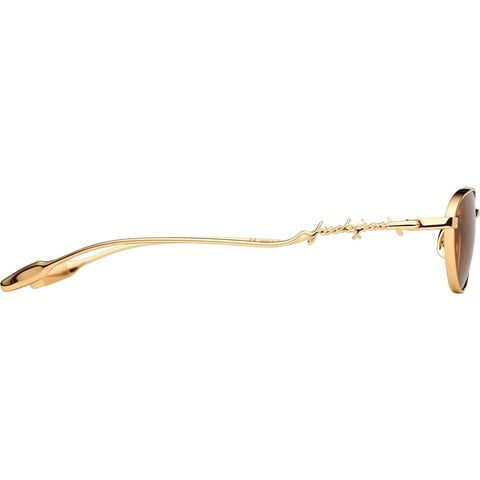 Supreme Capital Sunglasses - Gold