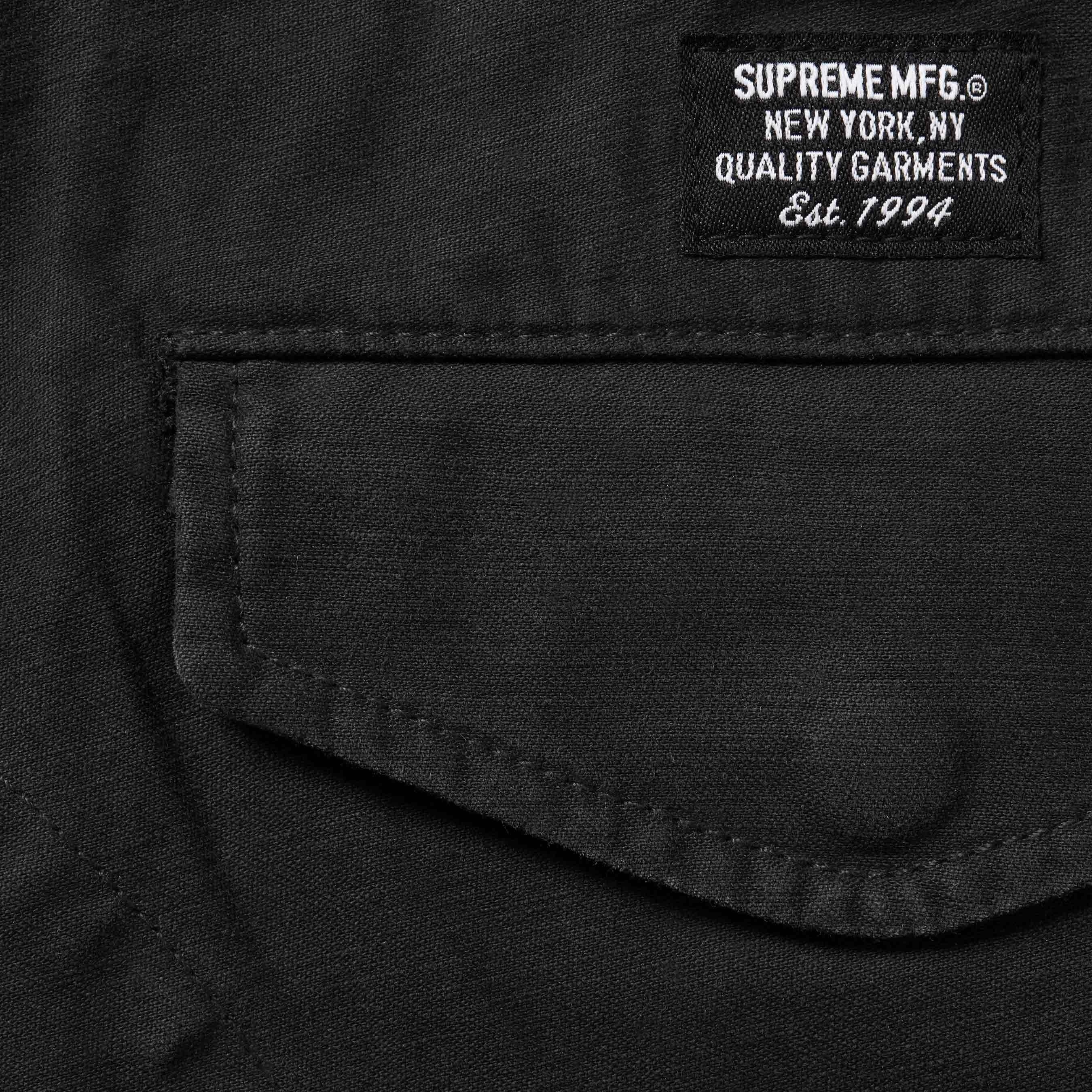 Supreme Cargo Pant (SS25) - Black - $178