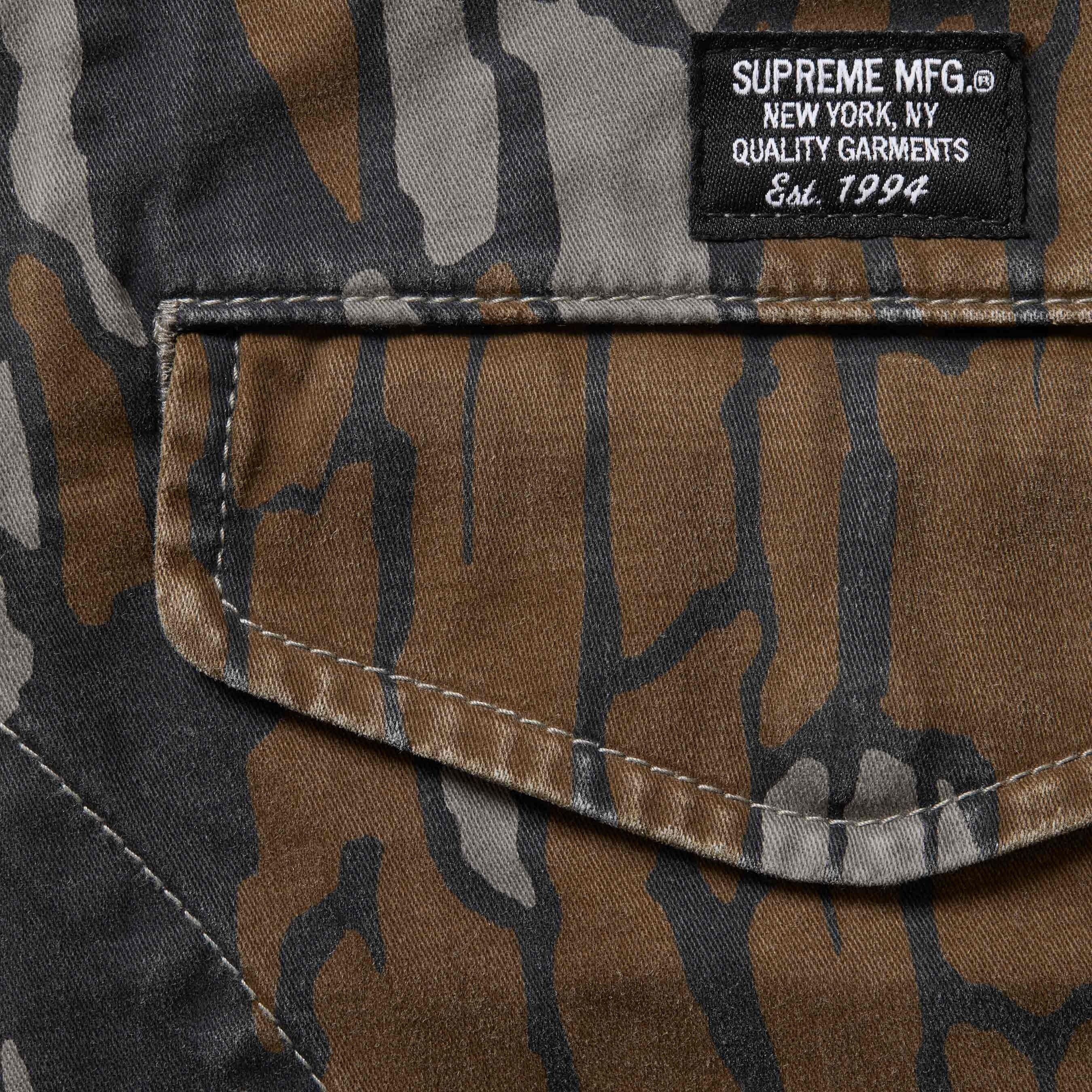 Supreme Cargo Pant (SS25) - Mossy Oak® Trebark® Camo - $178
