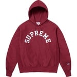 Supreme Champion Hooded Sweatshirt (SS25) - Cardinal