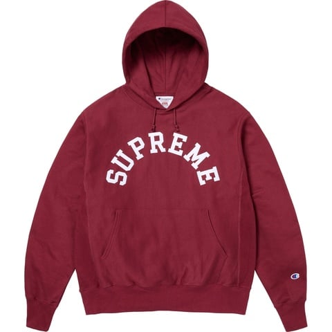【新品】Supreme Champion Hooded Sweatshirt Champion® Hooded Sweatshirt - spring/summer 2025 - Supreme