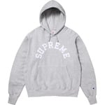 Supreme Champion Hooded Sweatshirt (SS25) - Heather Grey