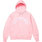 Supreme Champion Hooded Sweatshirt (SS25) - Pink