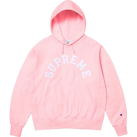 Supreme Champion® Hooded Sweatshirt - Pink