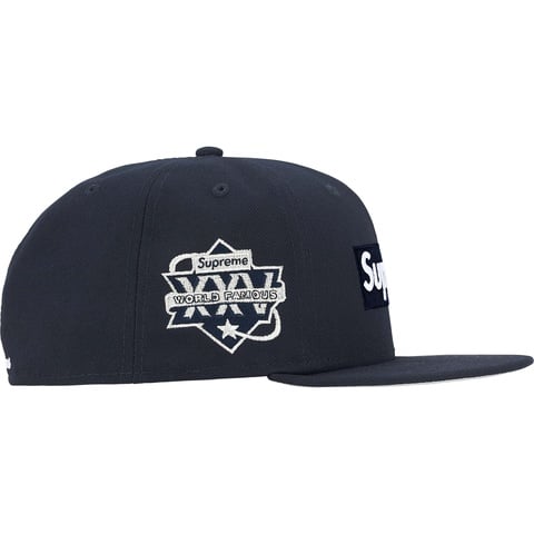 Supreme Box Logo New Era® Navy Supreme Championships Box Logo New Era Fitted Hat Navy - FW23 - US