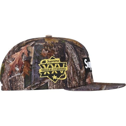 帽子 New Era Supreme Box Logo Cap Fall Camo Supreme MLB Teams San Francisco Box Logo New Era 59Fifty Fitted