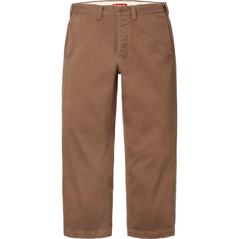 パンツ Supreme Chino Pant (25SS) Brown 32 Chino Pant - spring/summer 2025 - Supreme