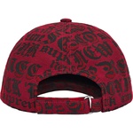 Supreme Cities Jacquard 6-Panel (SS25) - Red