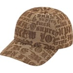 Supreme Cities Jacquard 6-Panel (SS25) - Tan