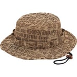 Supreme Cities Jacquard Boonie (SS25) - Tan