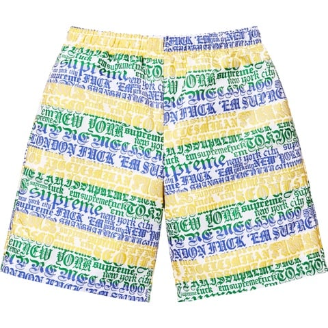 Cities Jacquard Short - spring/summer 2025 - Supreme