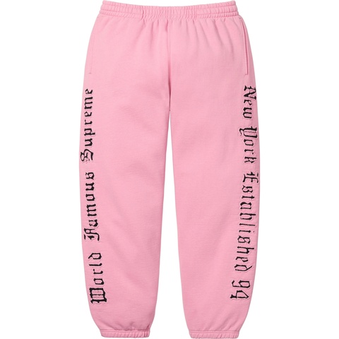Contrast Cutout Sweatpant - spring/summer 2025 - Supreme