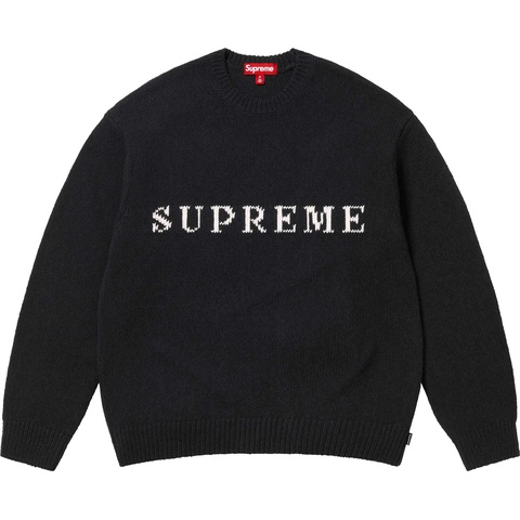 Contrast Logo Sweater - spring/summer 2025 - Supreme