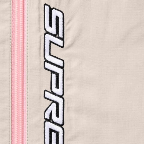 Supreme Contrast Zip Track Jacket - Tan