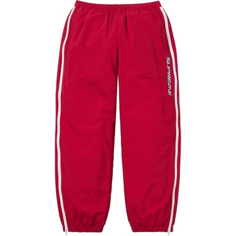 Contrast Zip Warm Up Pant - spring/summer 2025 - Supreme