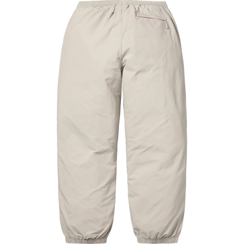 Supreme Contrast Zip Warm Up Pant - Tan