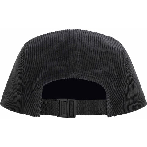 Supreme Corduroy Camp Cap - Black