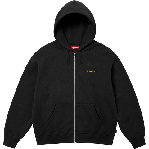 Crest Zip Up Hooded Sweatshirt - Supreme