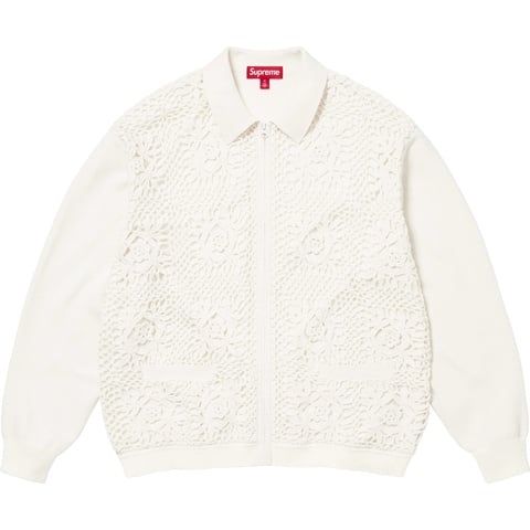 Mサイズ Supreme Crochet Zip Up Cardigan New Supreme Crochet Zip Up Sweater Jacket | eBay