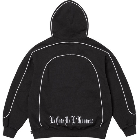Curve Piping Hooded Sweatshirt - Supreme