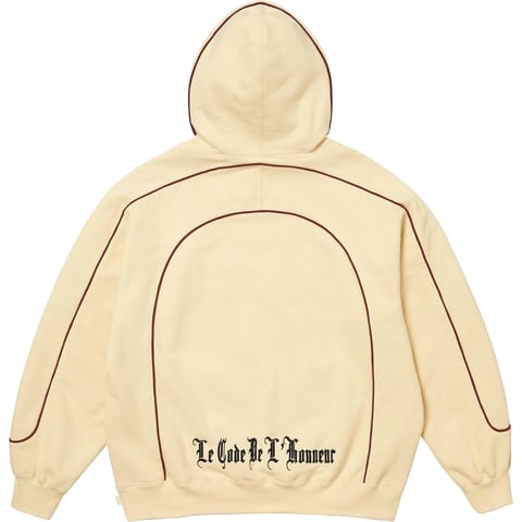 Curve Piping Hooded Sweatshirt - Supreme