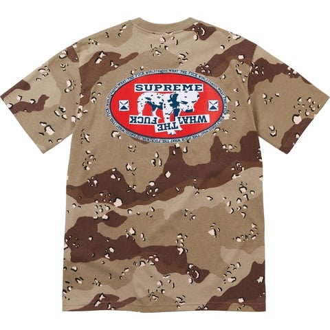 ウェア Supreme Dalmatian Tee Camo/ Size L Dalmatian Tee - spring/summer 2025 - Supreme