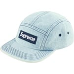 Supreme Denim Camp Cap (SS25) - Light Washed Indigo