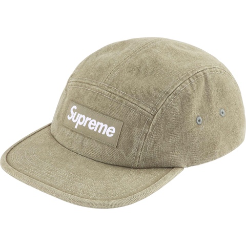 Supreme Denim Camp Cap - Olive