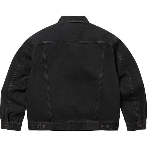 Supreme Denim Trucker Jacket - Black