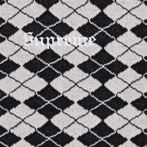 Supreme Diamond Jacquard S/S Top - Black
