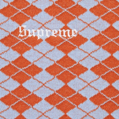 Supreme Diamond Jacquard S/S Top - Blue