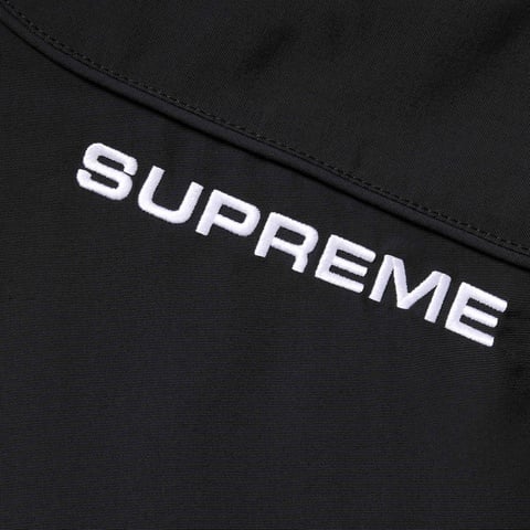 Supreme Faux Fur Reversible Hooded Track Jacket - Black