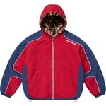 Supreme Faux Fur Reversible Hooded Track Jacket (SS25) - Red