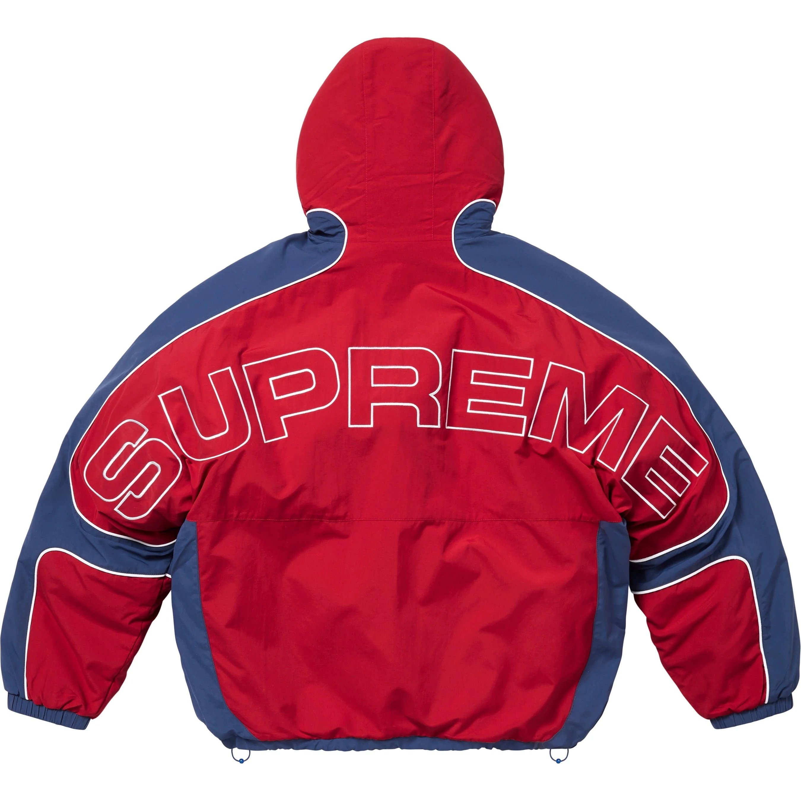 Supreme Faux Fur Reversible Hooded Track Jacket (SS25) - Red - $368