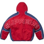 Supreme Faux Fur Reversible Hooded Track Jacket (SS25) - Red