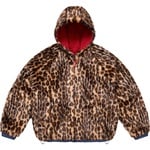 Supreme Faux Fur Reversible Hooded Track Jacket (SS25) - Red
