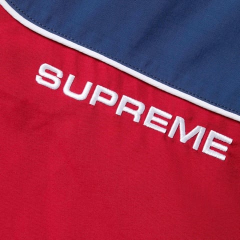 Supreme Faux Fur Reversible Hooded Track Jacket - Red