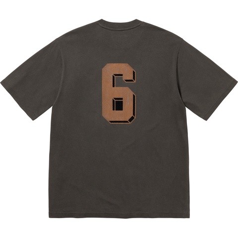 Flocked Washed S/S Top - spring/summer 2025 - Supreme