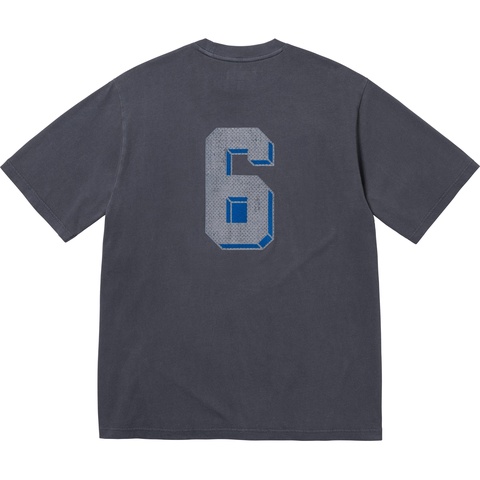 Flocked Washed S/S Top - spring/summer 2025 - Supreme