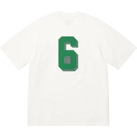 Supreme Flocked Washed S/S Top ホワイト　M Flocked Washed S/S Top - spring/summer 2025 - Supreme