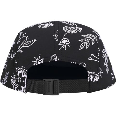 帽子 Supreme Floral Jacquard Camp Cap black Buy Supreme Floral Jacquard Camp Cap 'Black' - SS25H36 BLACK | GOAT