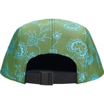 Supreme Floral Jacquard Camp Cap (SS25) - Green