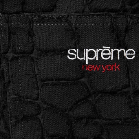 Frayed Croc Baggy Denim Short - spring/summer 2025 - Supreme