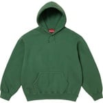 Supreme Frayed Hooded Sweatshirt (SS25) - Pine