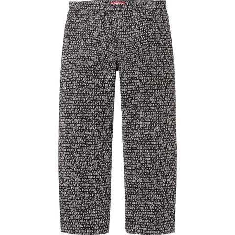 Fuck Stitch Loose Fit Jean - spring/summer 2025 - Supreme